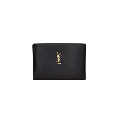 YSL CALYPSO SMALL POUCH IN LAMBSKIN 765025AACX71000 (23*16*3cm)